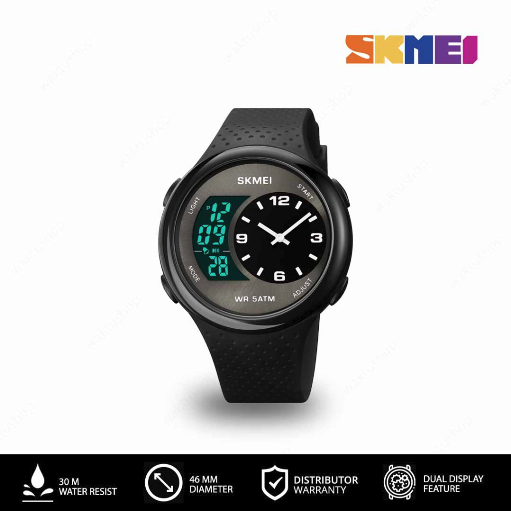 SKMEI 1899 Jam Tangan Dual Time