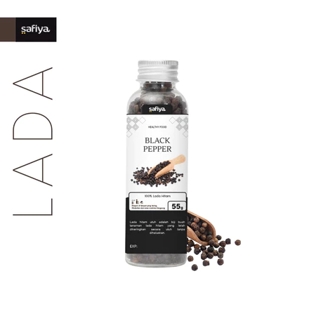 

Lada Hitam Utuh 55 Gram Safiya Bumbu Rempah Dapur