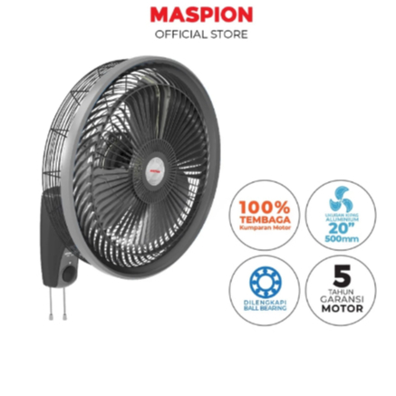 Kipas Angin Dinding Maspion PW-2006W 20 Inch