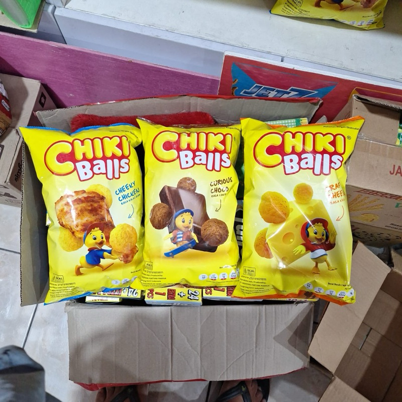 

CHIKI Balls 200gram aneka rasa