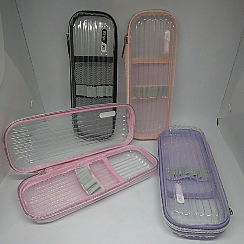 

Tempat Pensil Emboss Transparan