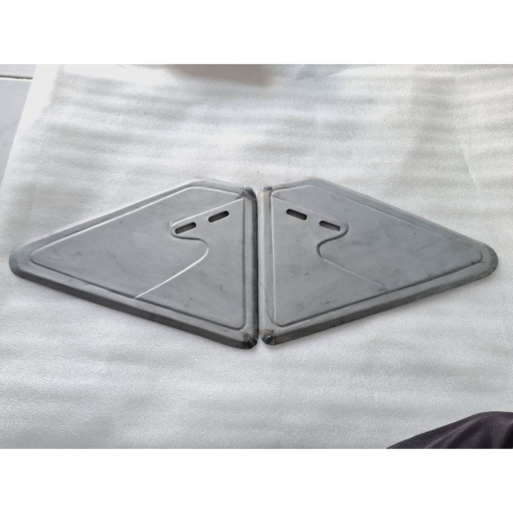 Cover Aki Japstyle Bobber Scrambler Box Tutup Aki Motor Custom Scorpio Tiger Thunder Byson