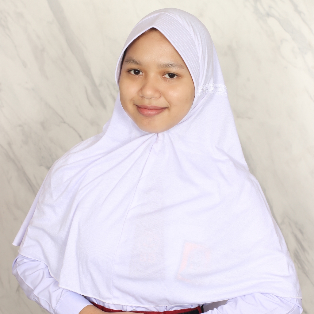 Kerudung sd kerudung anak sd jilbab sd warna putih sd instan