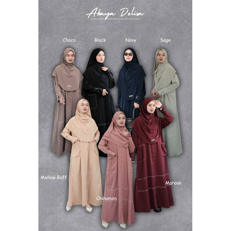 Delisa Abaya Elnassya Ilyana Silk