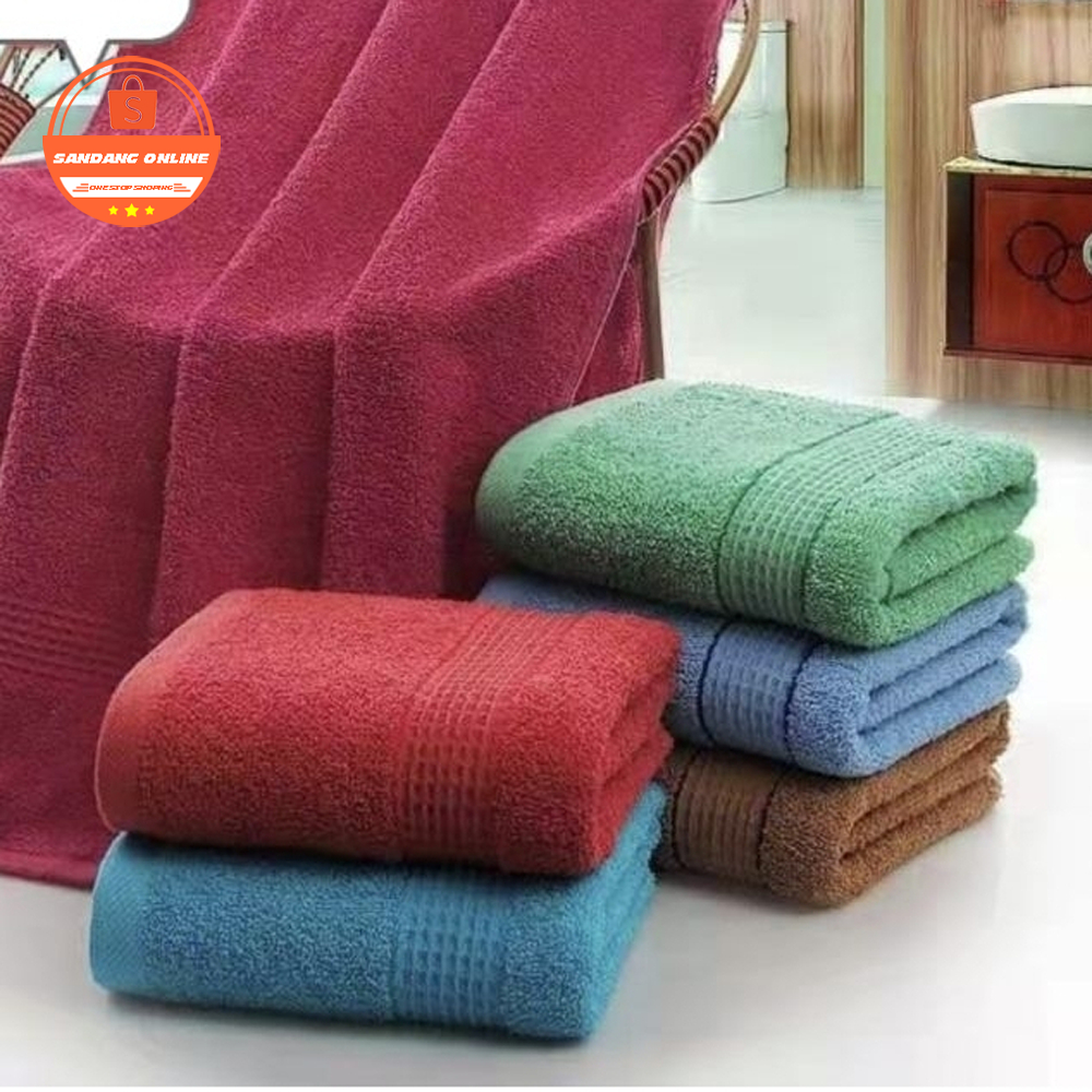 Handuk Mandi Gucci 70x140cm - Handuk gucci polos - Handuk termurah-Handuk Terlaris