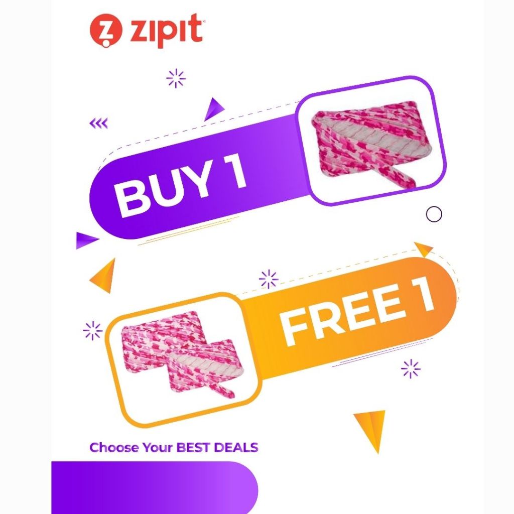 

TWIN PACK (BUY 1 GET 1 FREE) Zipit Camo Jumbo Pouch