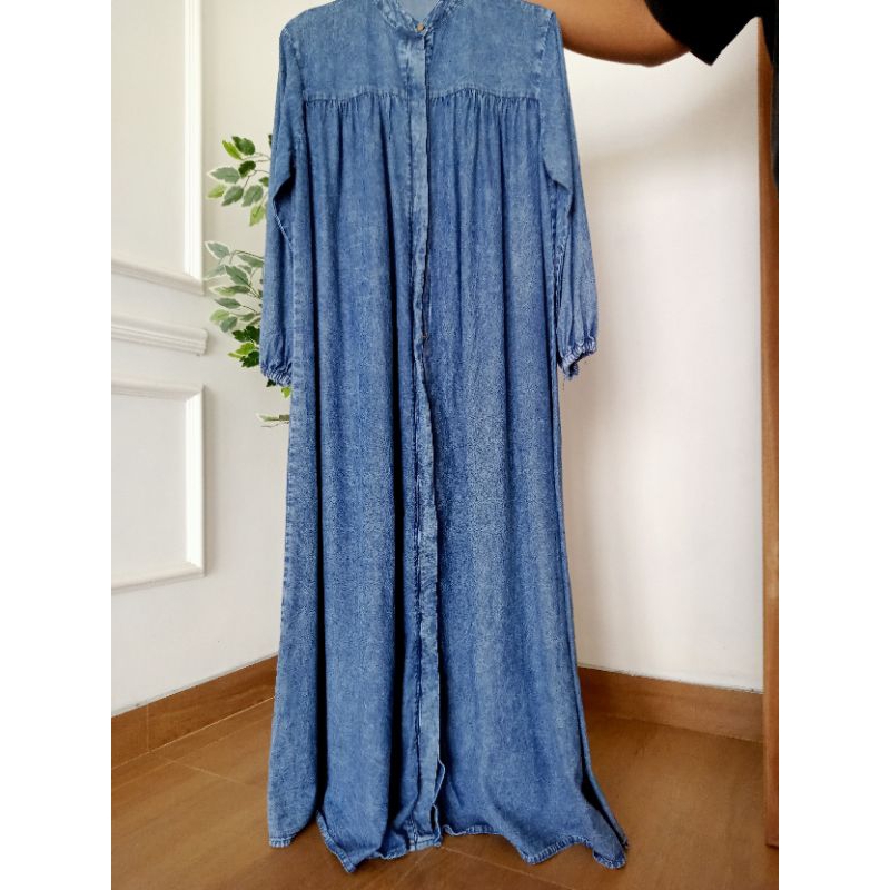 Abaya jeans | gamis jeans | jeans murah