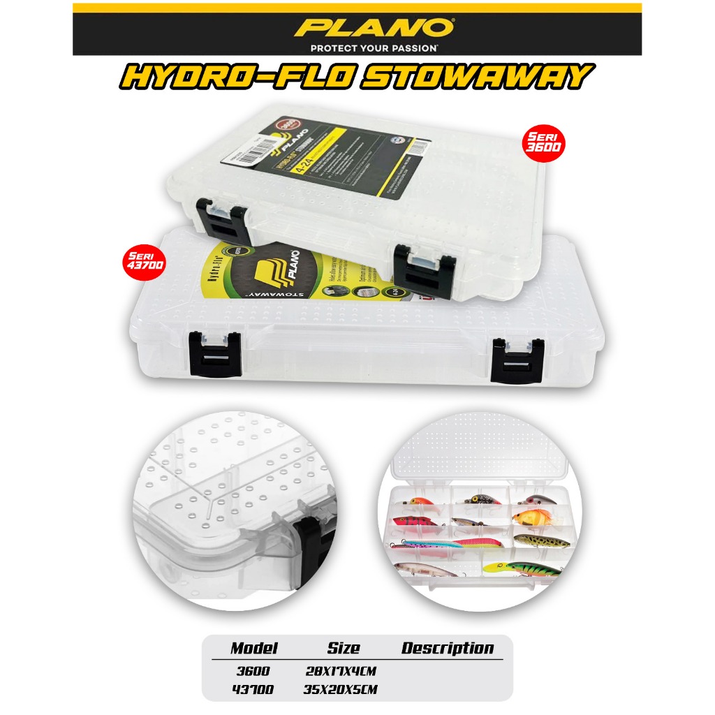 Plano Hydro-Flo StowAway Lure Box