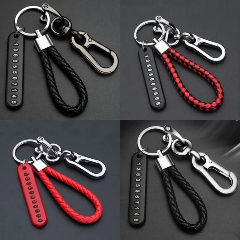 Set Gantungan Kunci Mobil Lemari Pintu Set Kunci Anti Maling