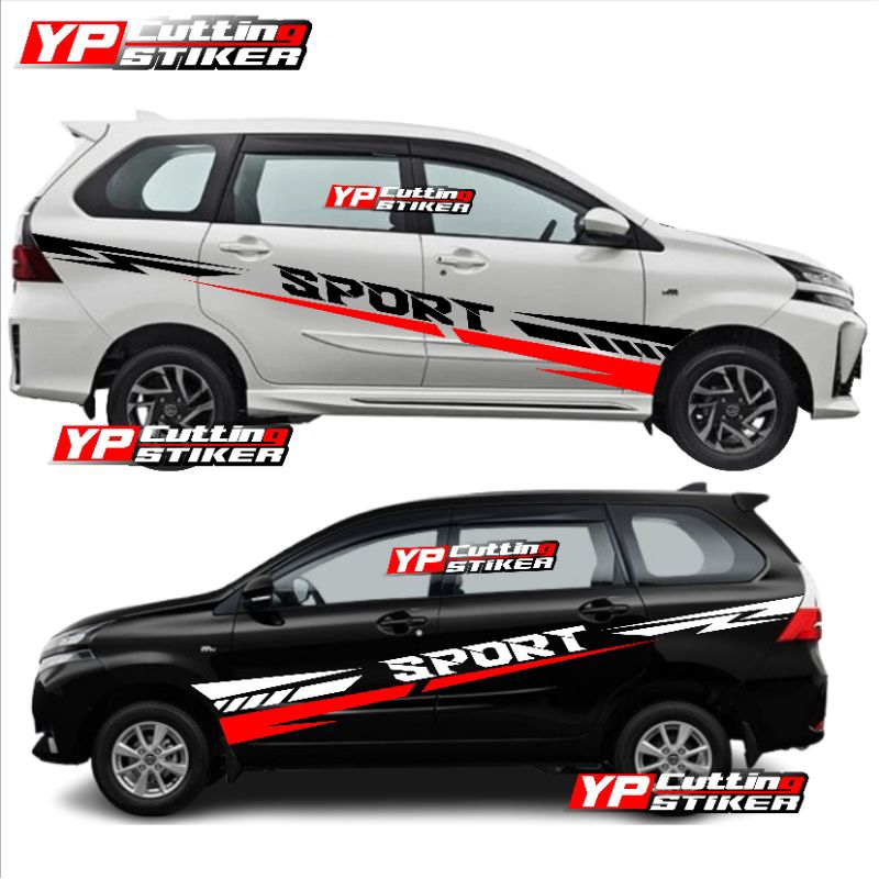 Sticker mobil avanza sticker list mobil avanza terbaru list terlaris sticker mobil avanza sport