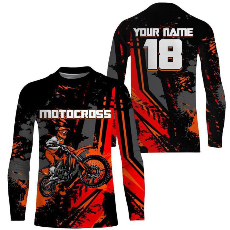 kaos motocross/kaos motocross full printing