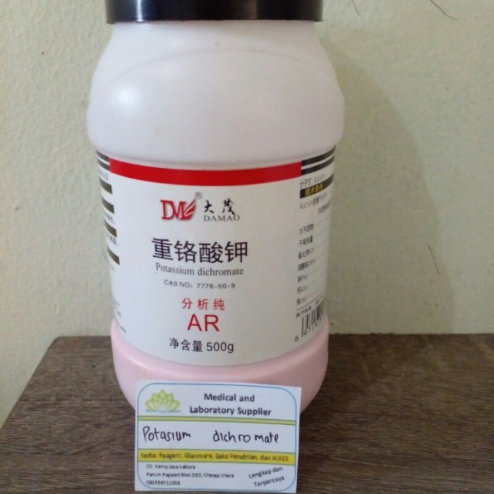 3 GRAM K2Cr2O7 _Kalium Dikromat 3 gram ECER PA