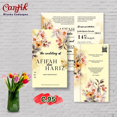 Undangan Pernikahan Cantik 95