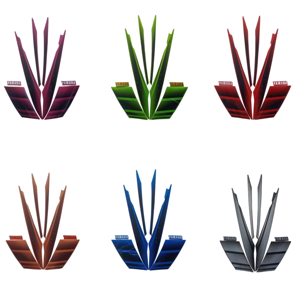 STIKER STRIPING STANDART MIO SOUL GT 2011 LIS LES MOTOR MIO SOUL GT 2011 TERMURAH