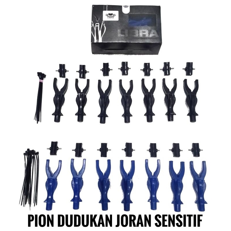 Pion dudukan joran pancing saka libra set5 set7