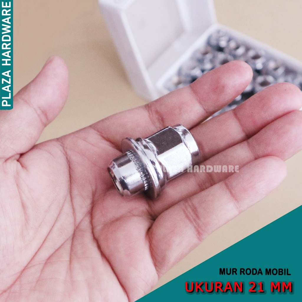 Fujita Mur Baut Roda Mobil Kuda Kijang APV Kunci 21 mm - Harga Satuan