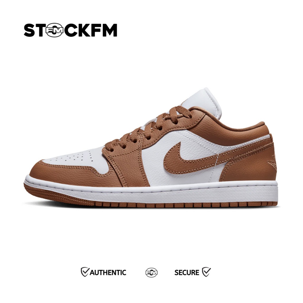 Nike Air Jordan 1 Low Archaeo Brown White (Wmns) Original