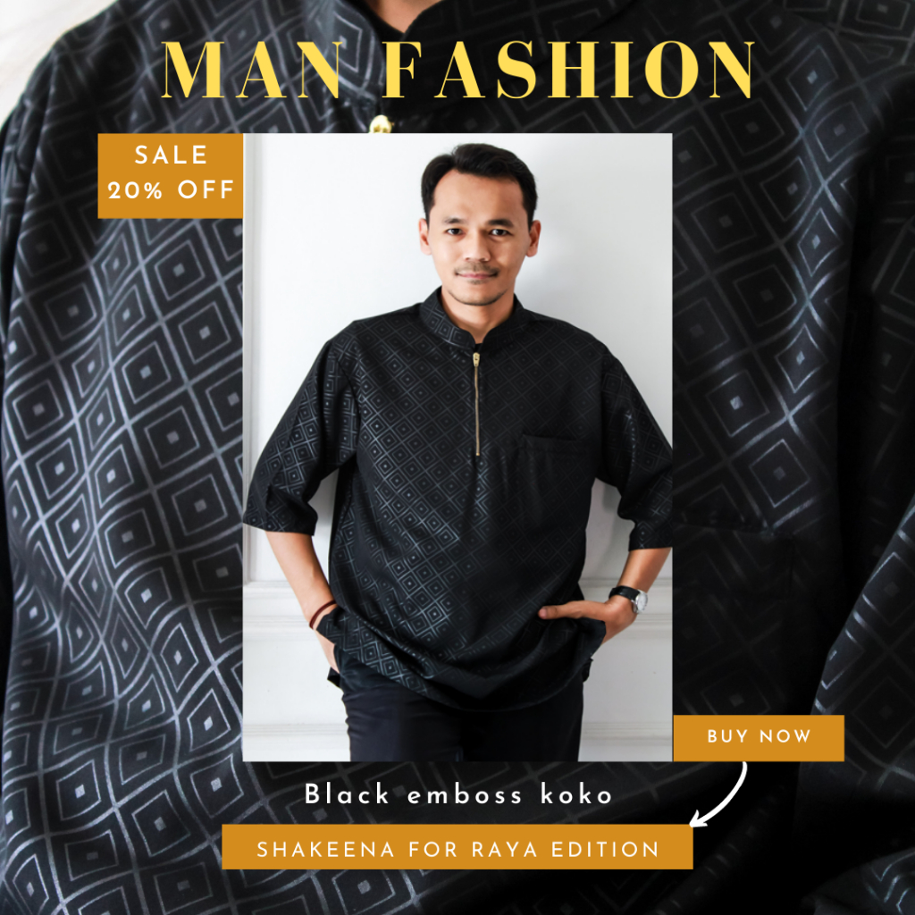 koko embos Koko baju muslim pria sultan terbaru