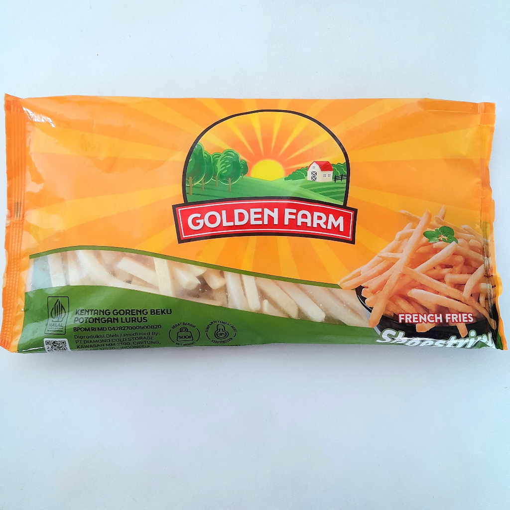 

GOLDEN FARM kentang goreng shoestring 500gr.