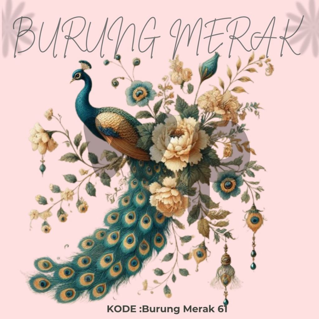 HIASAN SESERAHAN TERBARU TAHUN 2025/ Burung Merak Hiasan Hantaran / Burung Merak Untuk Buket