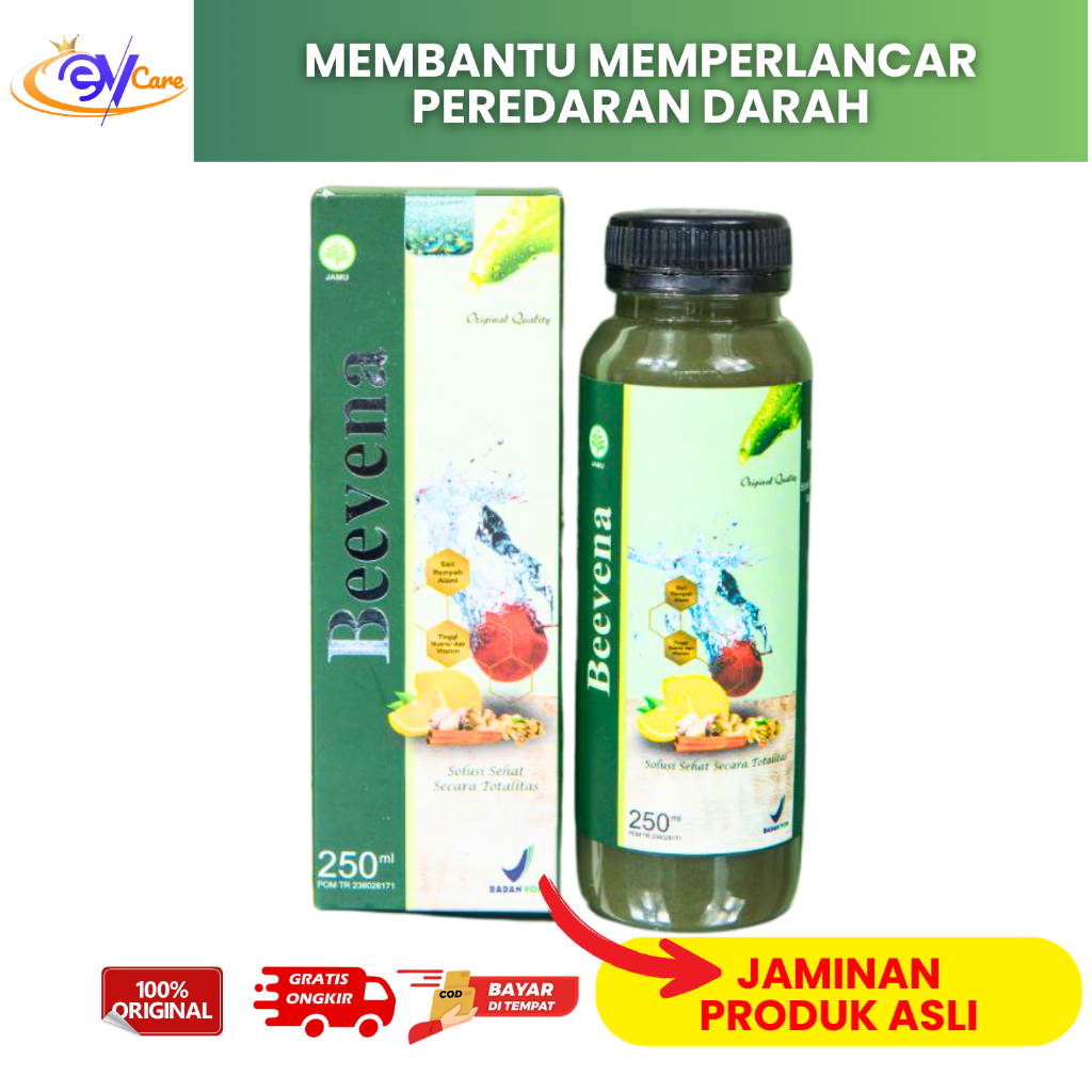 

Beevena Obat Kolesterol Herbal Penurun Trigliserida Sering Kesemutan 250 ML