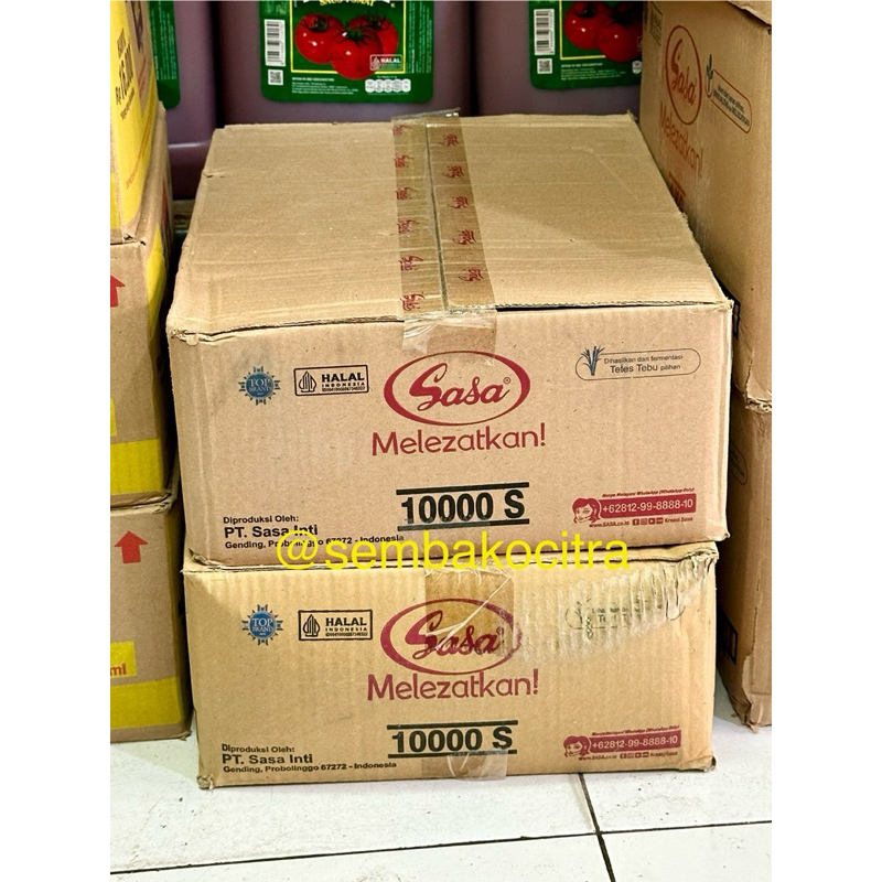 Sasa 10000 x 48 bungkus dus / Micin Sasa 10000 / Sasa Penyedap Rasa 10000 isi 48 bungkus karton