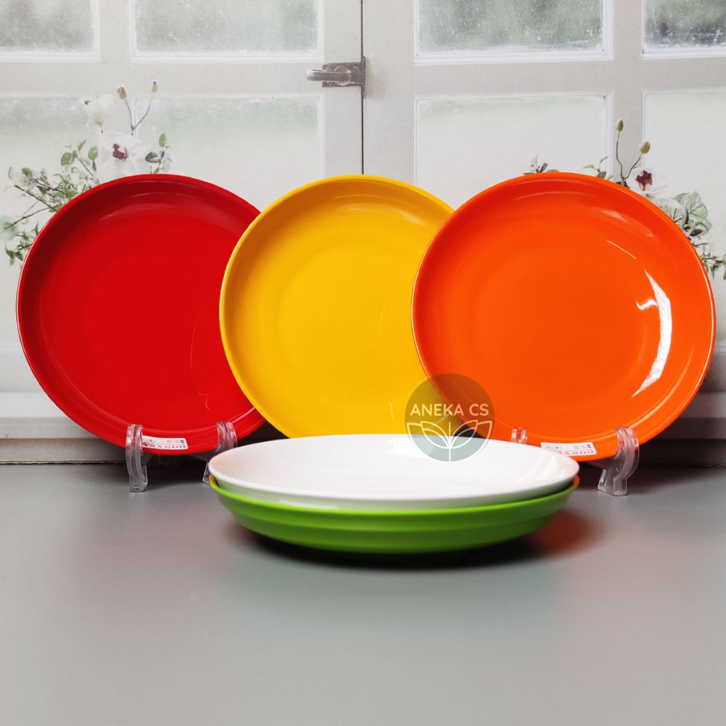 Piring Melamin 7 inch - Piring Kecil - Piring Kue - Piring Saji Kecil PS1970