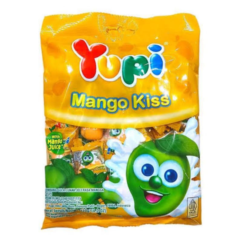 

Yupi Mango kiss 1pack 120gram / Yupi mangga