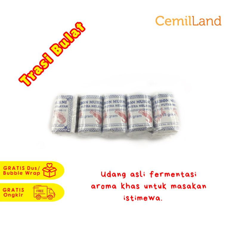 

Trasi Bulat Liber Bersih dan Gurih Khas Cilacap