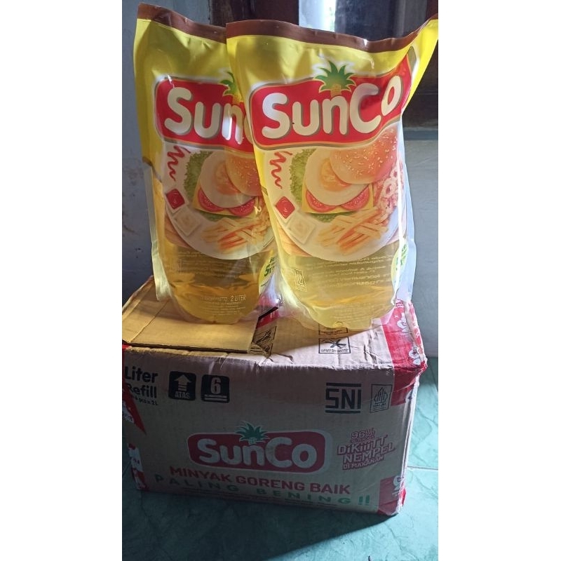 

(JATIM) MINYAK SUNCO 2 LITER 1 KARTON