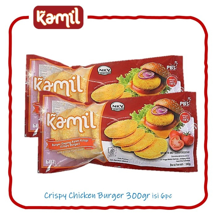 

KAMIL CHICKER BURGER 6 PCS