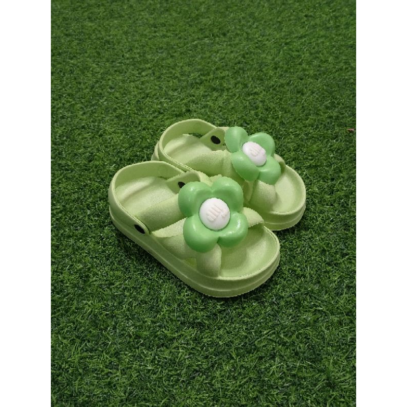 Golfer 212 E 24-29 / Sandal Bahan Karet / Sandal Anak Perempuan / Sandal Lucu Motif Bunga / Sandal E