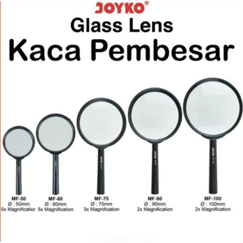 

Kaca Pembesar Magnifier Joyko MF