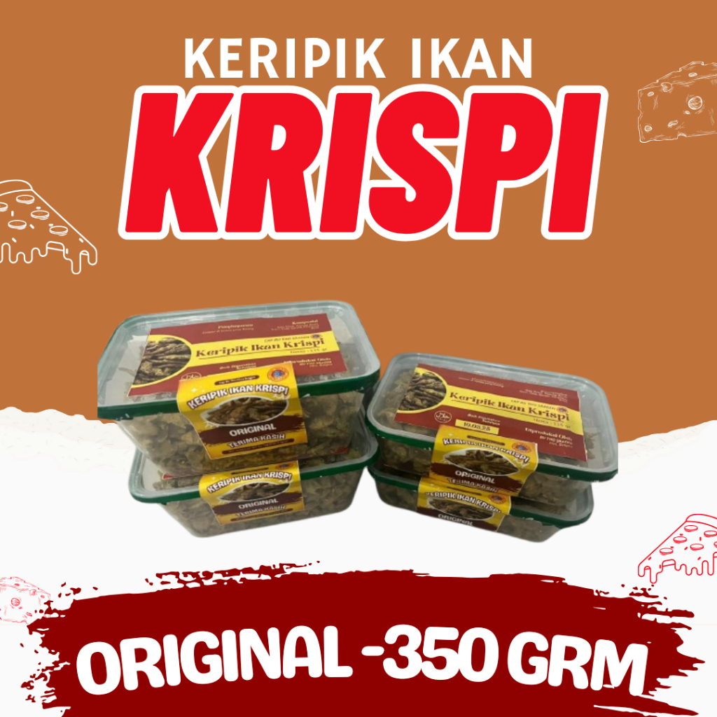 

Keripik Ikan Krispi Original - 350 gram