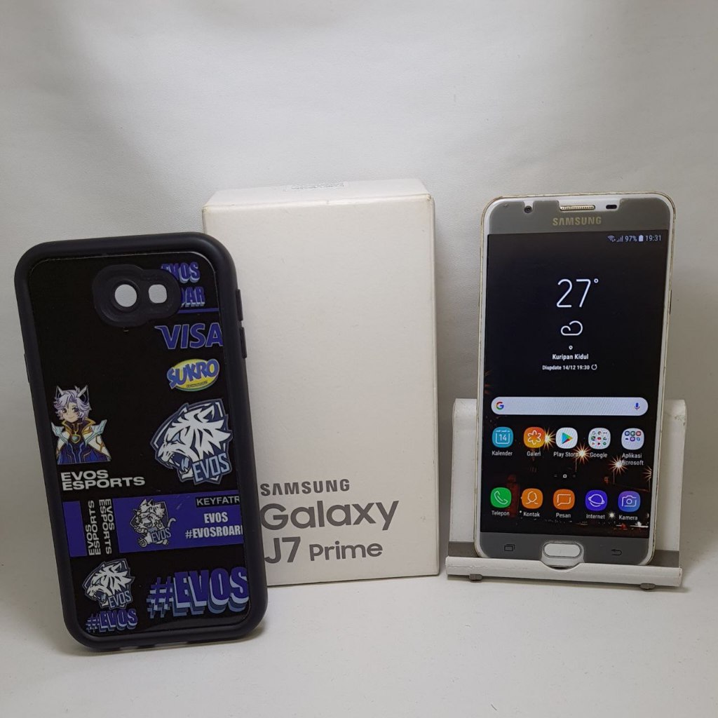 Samsung J7 Prime 32gb Ram 3gb SM-G610F/DS SEIN Android Murah Seken Second