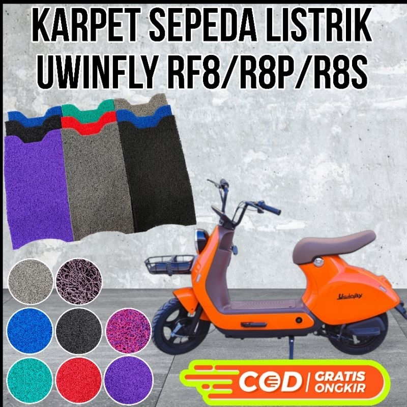 Karpet Sepeda Listrik Uwinfly RF8/R8P/R8S