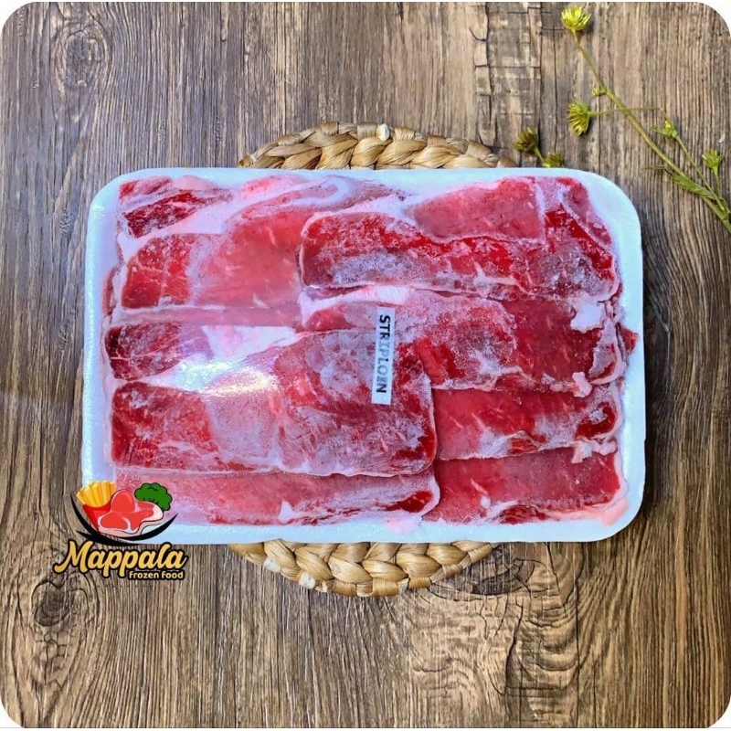 

Striploin daging Slice 500gram