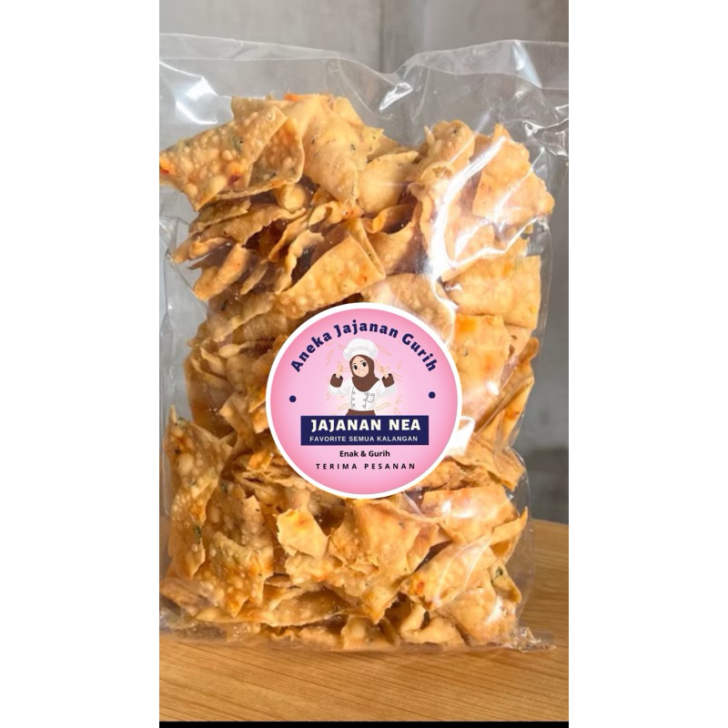 

kue bawang petak pedas