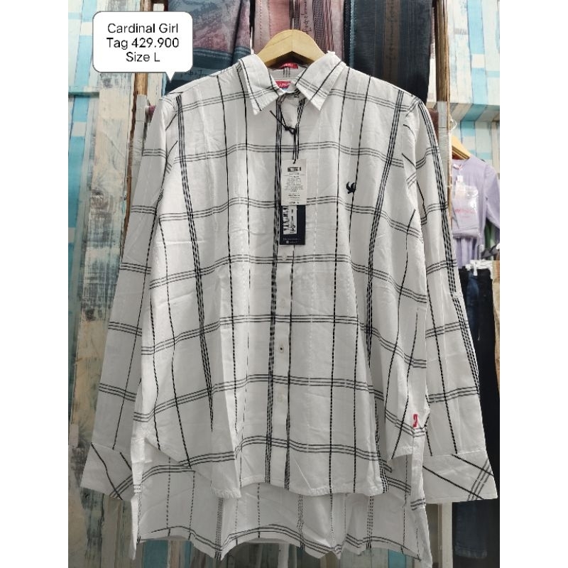 Kemeja Cardinal Gril Promo Baju Perempuan