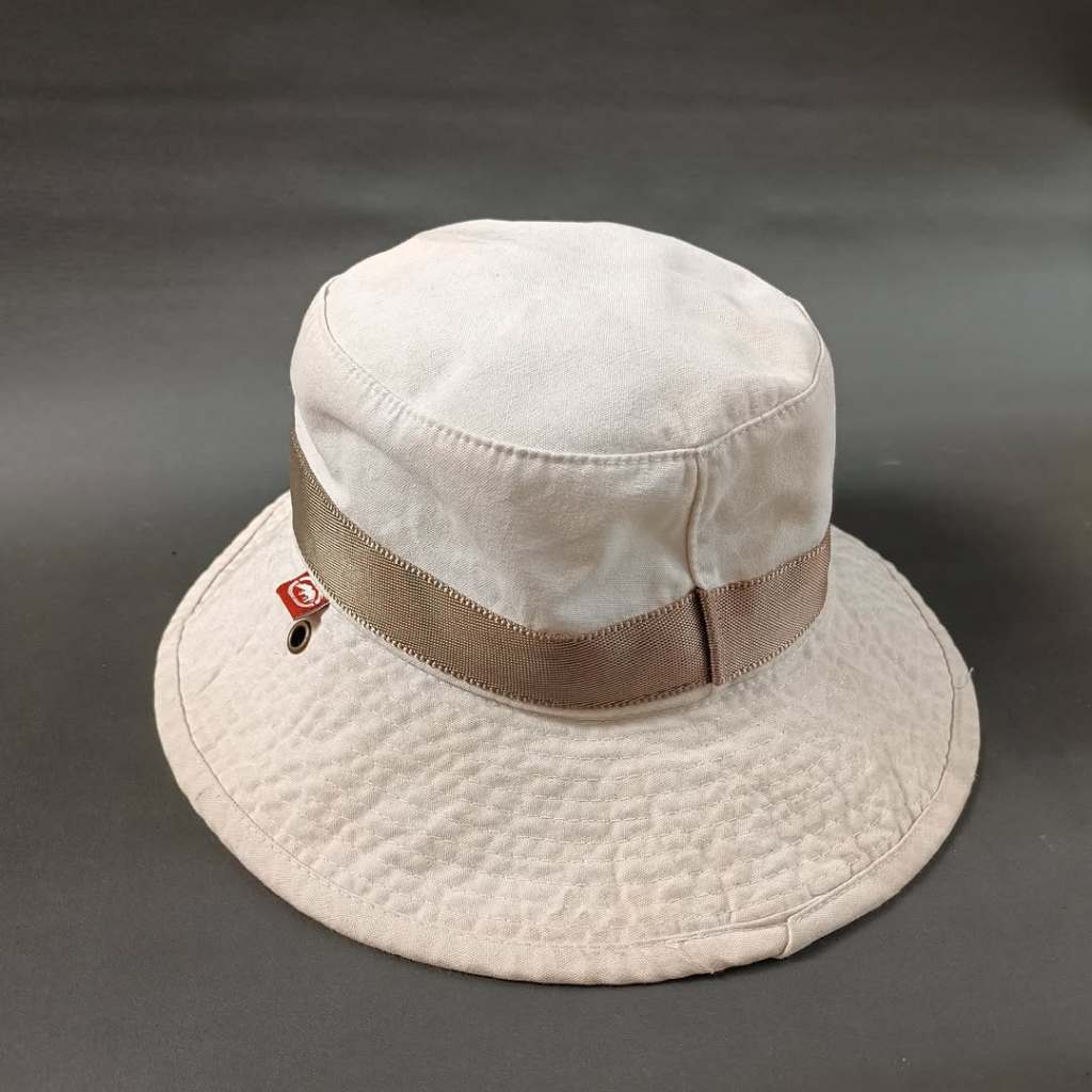 Topi Bucket Hat Topi Rimba Jungle Hat Unisex Pria Wanita ECKO UNLIMITED Cream Original