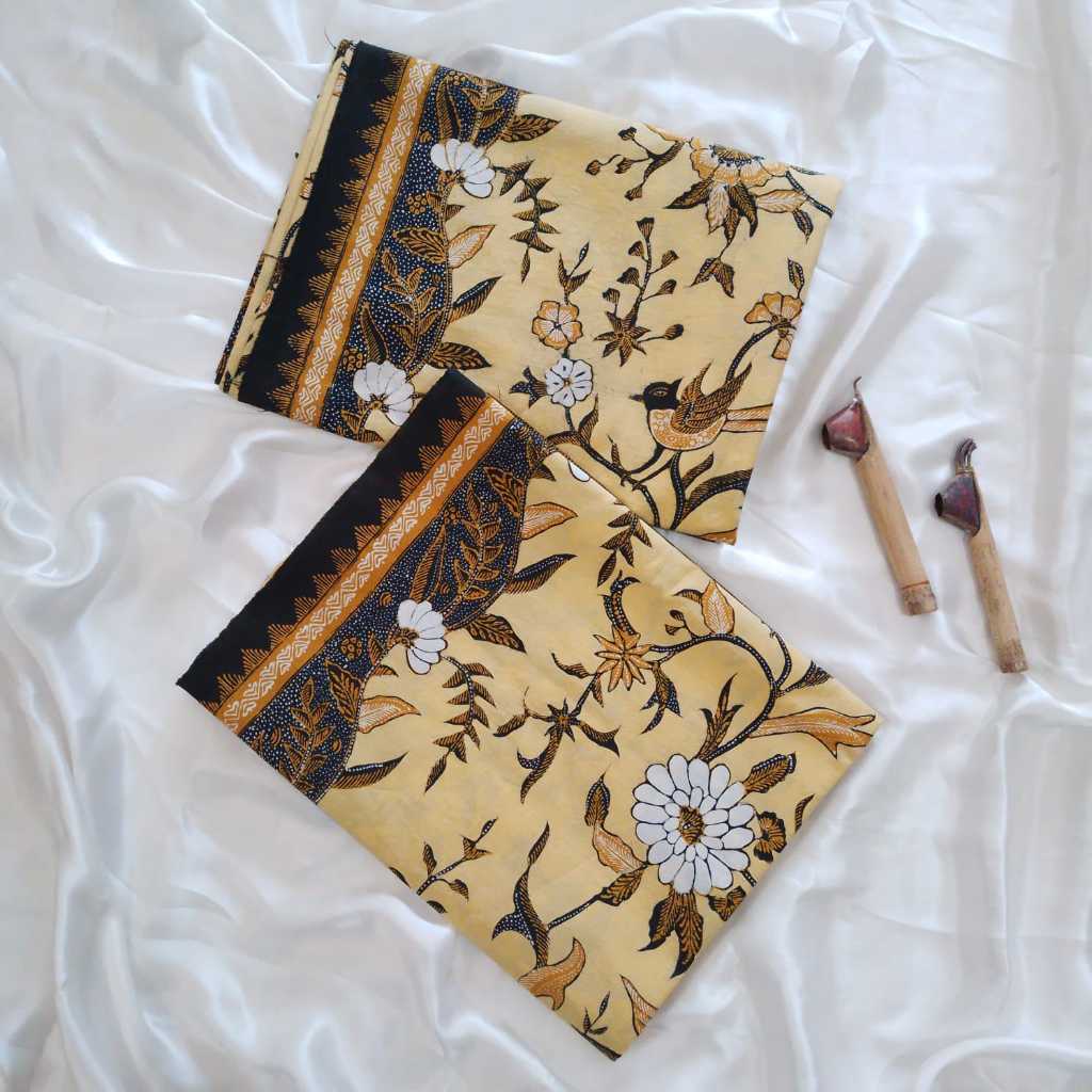 BATIK TULIS CIREBON ASLI-BATIK TULIS ELEGAN MOTIF BURUNG & HOKOKAI