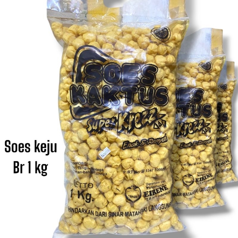 

Soes keju /kue soes kering keju /cemilan enak berat 1 kg