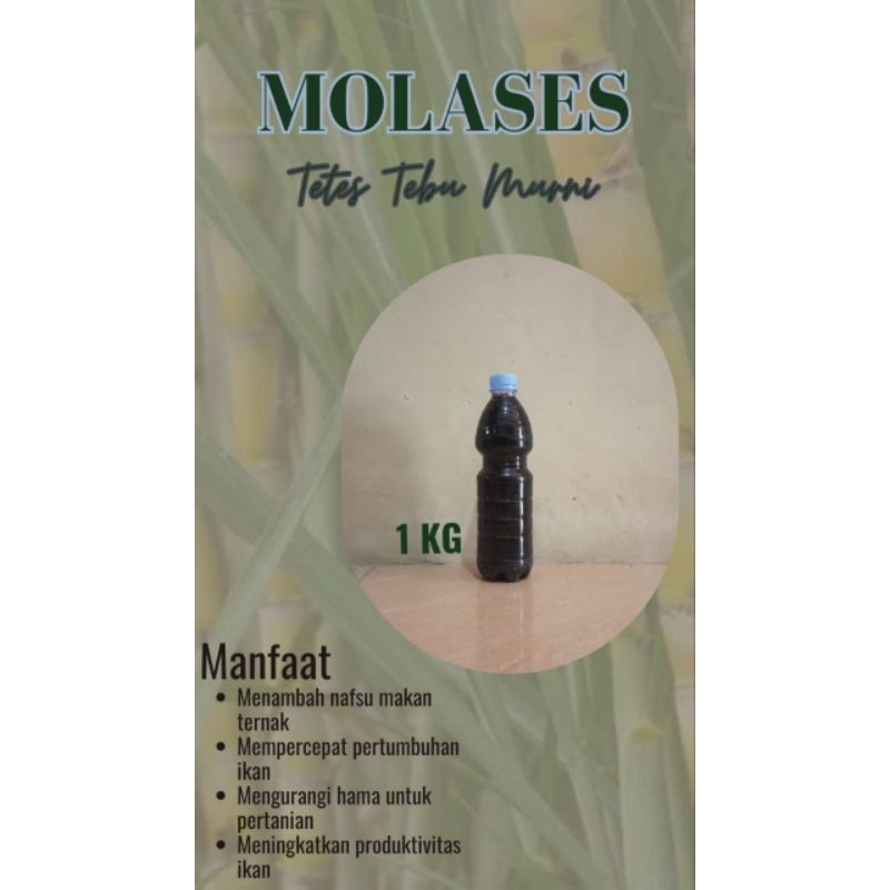 Molases Tetes Tebu 1 KG