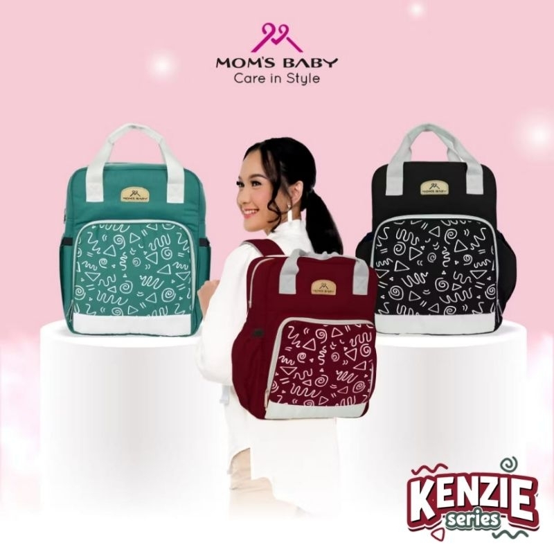 Moms Baby Tas Bayi Ransel Kenzie Series