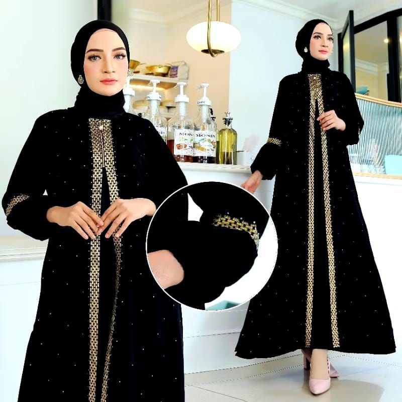 Abaya Turkey couple ibu dan anak