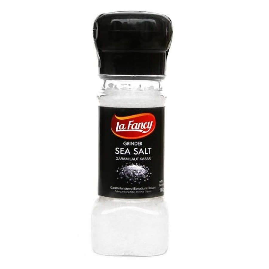 

garam laut kasar coarse sea salt grinder la fancy 110