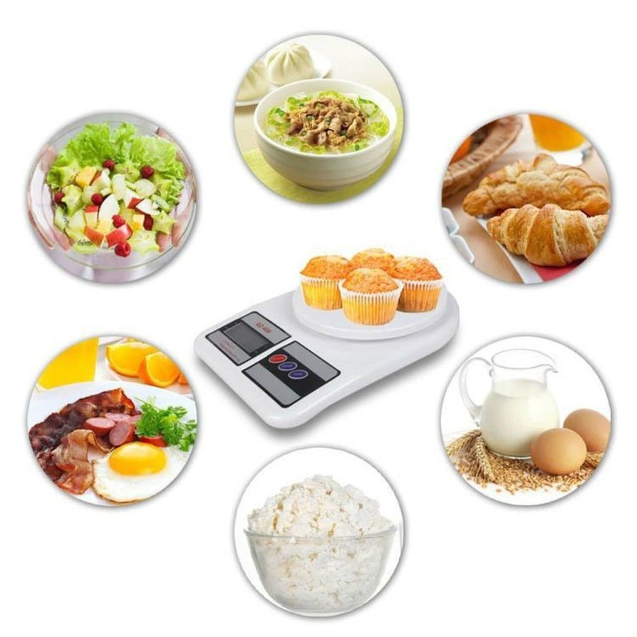HOT PRODUCT TIMBANGAN DIGITAL DAN MANUAL 5 KG GRAM KITCHEN SCALE TIMBANGAN KUE BUAH SF-400 10KG