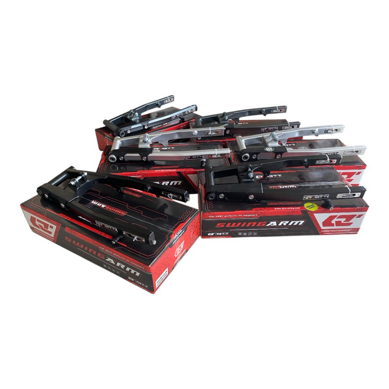 SWING ARM QTT SATRIA F / MX KING BY QTT ARM AYUN YAMAHA MX KING / SATRIA FU MOUNTING ATAS QTT