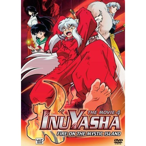 Film Dvd InuYasha the Movie 4 Fire on the Mystic Island 2004 High Quality Teks Indonesia