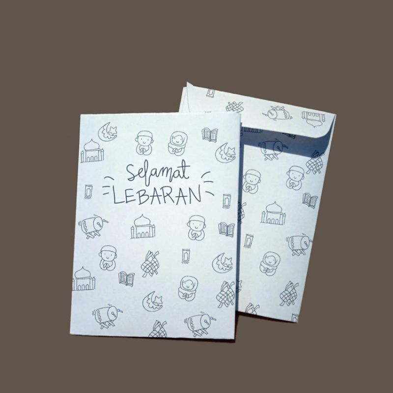

Amplop Doodle Lebaran HVS Simple 1 pack 10 pcs
